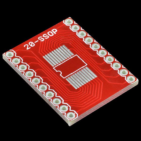 SSOP to DIP Adapter - 20-Pin