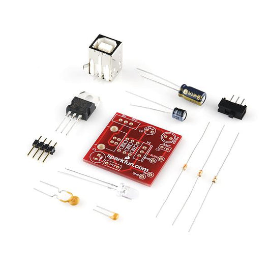 Breadboard Power Supply USB - 5V/3.3V