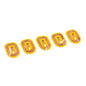 NFC LED Nail Sticker - White (5 Pack)