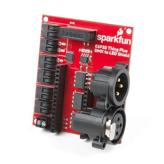 ESP32 Thing Plus DMX to LED Shield
