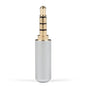 TRRS Audio Plug - 3.5mm (Metal)