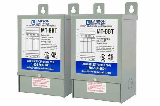 3-Phase Delta Buck/Boost Step-Down Transformer - 575V Primary - 460V Secondary - 51.70 Amps - 50/60Hz