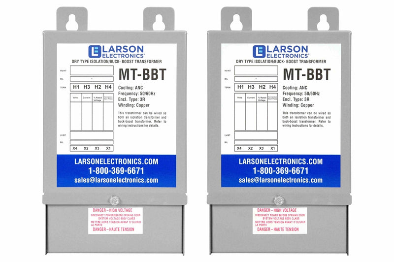 3-Phase Delta Buck/Boost Step-Down Transformer - 460V Primary - 575V Secondary - 6 Amps - 50/60Hz