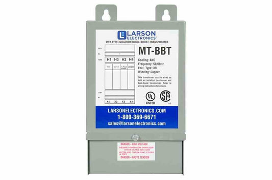 1-Phase Buck/Boost Step-Up Transformer - 233V Primary - 280V Secondary - 10.42 Amps - 50/60Hz