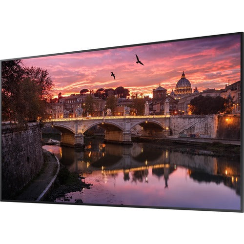 Samsung QB50R Digital Signage Display - 50" LCD - Yes - ARM Cortex A72 1.70 GHz - 2.50 GB LPDDR4 - 3840 x 2160 - Edge LED - 350 cd/m² - 2160p - HDMI - USB - DVI - Serial - Wireless LAN - Bluetooth - Ethernet - VDLinux, Tizen 4.0 - Black