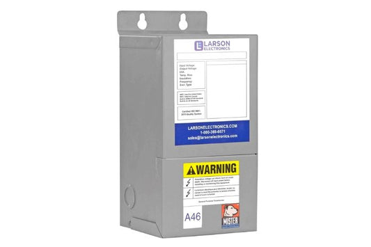 1-Phase Buck/Boost Step-Up Transformer - 208V Primary - 230V Secondary - 6.25 Amps - 50/60Hz