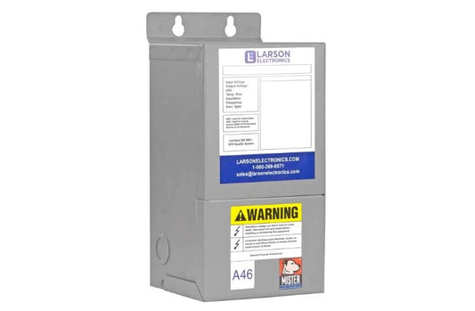 1-Phase Buck/Boost Step-Up Transformer - 208V Primary - 236V Secondary -10.9 Amps -50/60Hz