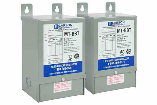3-Phase Buck/Boost Delta Step-Down Transformer - 504V Primary - 480V Secondary - 10.94 Amps - 50/60Hz