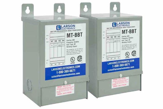 3-Phase Delta Buck/Boost Step-Down Transformer - 460V Primary - 575V Secondary - 2 Amps - 50/60Hz