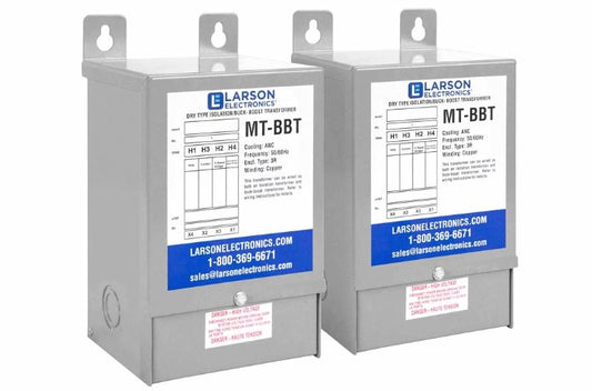 3-Phase Delta Buck/Boost Step-Up Transformer - 208V Primary - 240V Secondary - 10.94 Amps -50/60Hz