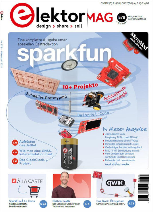 Elektor  Zeitschrift - Mrz/April 2021 (German)