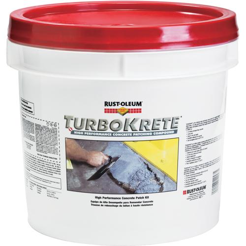 RUST-OLEUM Turbokrete Concrete Patch Compound Kit, Grey