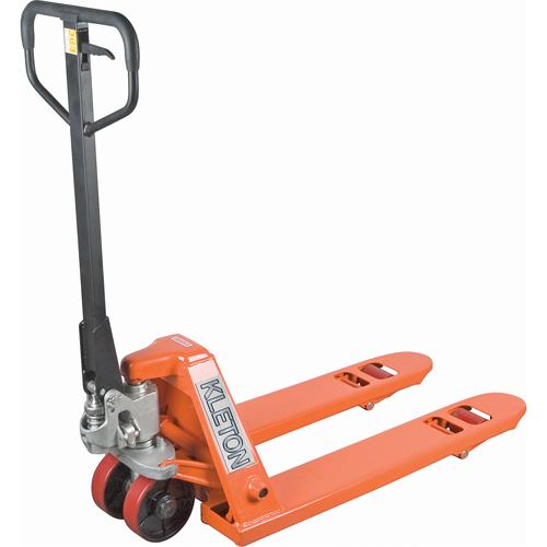 Heavy-Duty Hydraulic Pallet Truck, Steel, 36" L x 27" W, 5500 lbs. Capacity