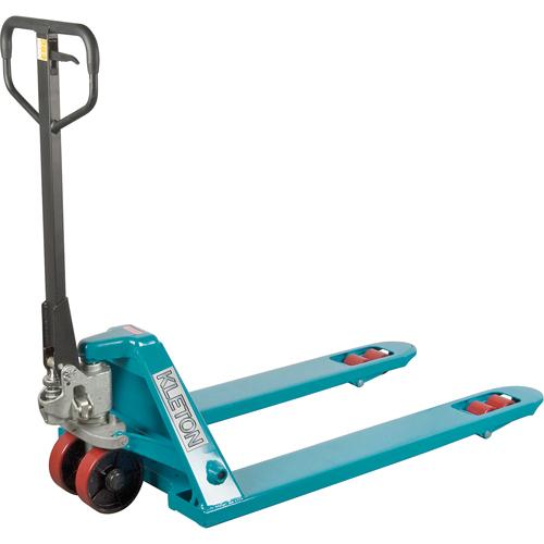 Heavy-Duty Hydraulic Pallet Truck, Steel, 48" L x 27" W, 6600 lbs. Capacity