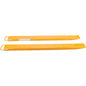 Fork Extensions, 96" L x 6" W, For Fork Width of 5"