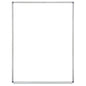 KLETON Porcelain Whiteboard, Magnetic, 36" W x 48" H