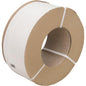 Strapping, Polypropylene, 1/2" W x 9900' L, White, Machine Grade