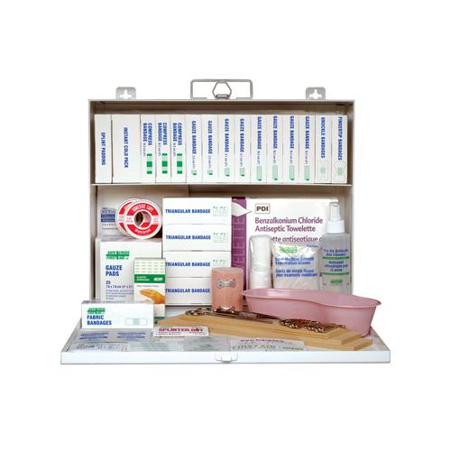 Deluxe Regulation First Aid Kits, WSIB Ontario, Metal Box