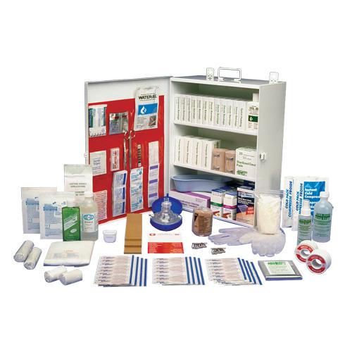 Workplace Deluxe First Aid Kits, Class 1 Medical Device, Metal Box