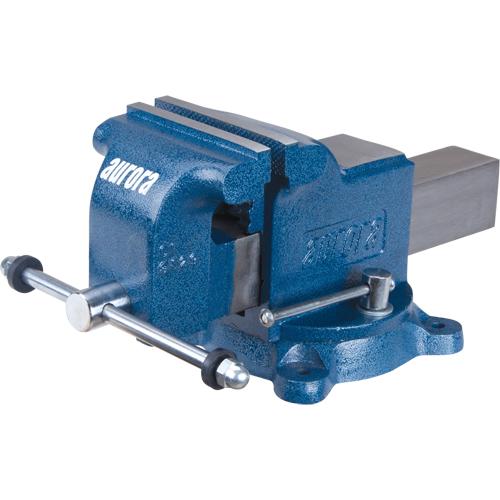 Heavy-Duty Bench Vise, 5" Jaw Width