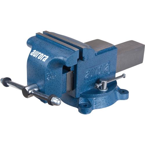 Heavy-Duty Bench Vise, 6" Jaw Width