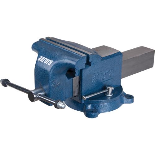 Heavy-Duty Bench Vise, 8" Jaw Width