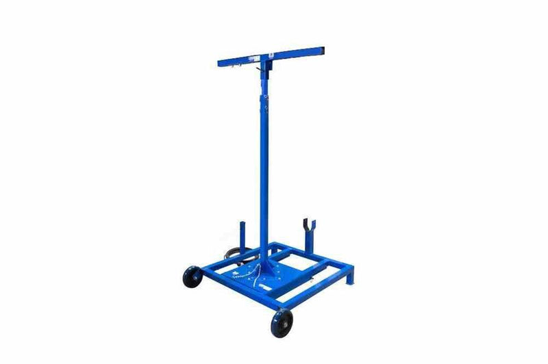 Portable Work Area Cart w/ Tower - (2) Non-sparking Casters - Aluminum/SS Hardware