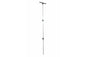 Industrial Aluminum Pole - Extends from 3.19 to 8.35 Feet - Plastic T-Head