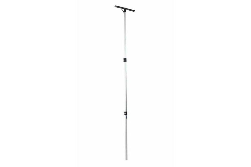 Industrial Aluminum Pole - Extends from 3.19 to 8.35 Feet - Plastic T-Head