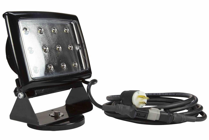 High Intensity LED Automotive Mechanics' Work Light w/ 200lb. Grip Magnetic Base - 120 Volts AC