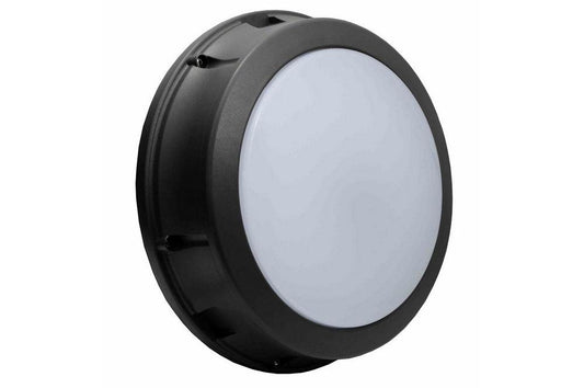 17W Round Bulkhead Open Frame LED Light - 2,539 Lumens - 120/277V AC - Wet Location Approved