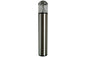 15W Round Dome Top LED Bollard Light - 120/277V AC - Cone Reflector - Stainless Steel Construction