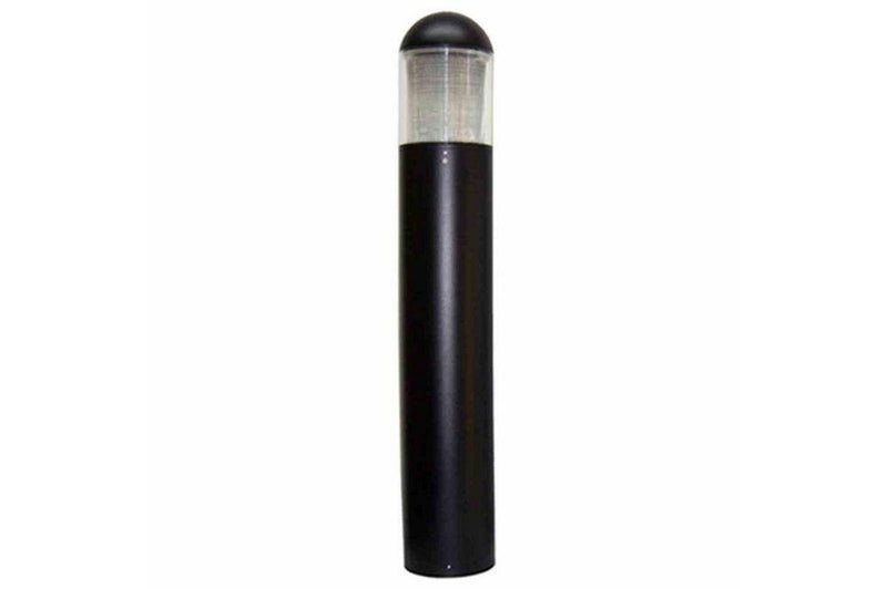 15W Round Dome Top LED Bollard Light - 1,022 Lumens - 120/277V AC - Type V - Wet Location Approved