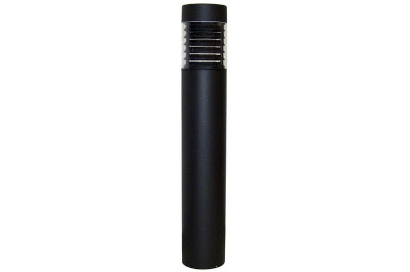 15W Round Flat Top LED Bollard Light - 120/277V AC - IP65 Rated - Wet Location Approved