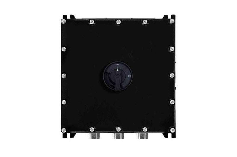 25A Explosion Proof Non-fused Disconnect Switch Isolator - 415V, 50Hz - (1) NO Aux Contact - Black - ATEX Rated, IP66