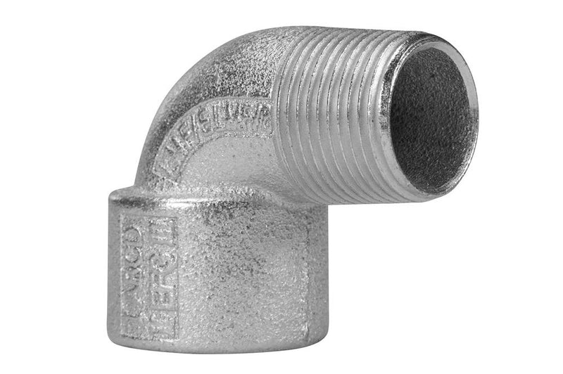 Flameproof Conduit Elbow - 90 Degrees - 316 Stainless Steel - ATEX/IECEx Rated