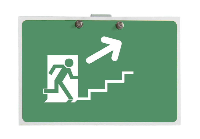 Larson Replacement Exit Sign for ATEX-EXP-EMG-EXT-LE6-1L-V2-50HZ-SP0115 Emergency Staircase Exit Signs