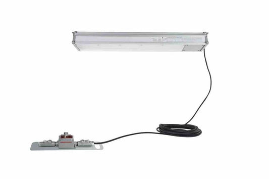 60W Hazardous Location Integrated LED Light Fixture - 7700 lms - Non-metallic Inline Switch - ATEX/IECEx Rated