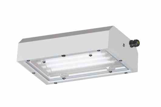 Larson 8W Explosion Proof Compact Fluorescent Fixture - Powder Coated Sheet Steel - ATEX/IECEx - IP66