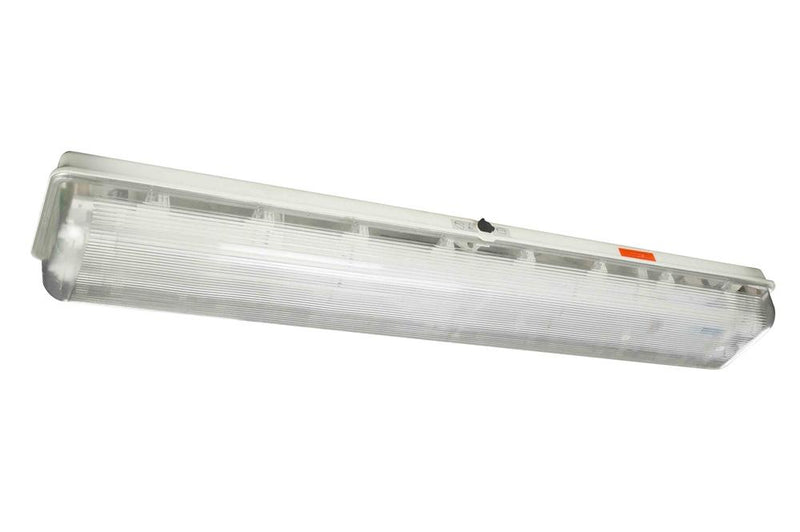 108W Explosion Proof Fluorescent Fixture - (2) 4' 54W Lamps - 220/240V AC - T5HO - ATEX/IECEx
