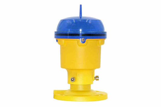 Larson 8W Low Intensity LED Light - AC Input/DC Output, Steady Burn - Type B - FAA Compliant - Blue