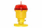 8W Low Intensity LED Light - Red, Steady Burn - Magnetic Mount - 10' Cord - FAA Compliant