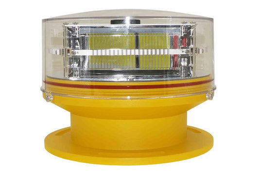 20W Medium Intensity Obstacle LED Light - 220V AC, Flashing - Aluminum - Type A - FAA compliant