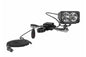 20W High Intensity Bar Clamp Mounted LED Spotlight - (2) 10W LED - 4" Shaft - 1720 Lumens