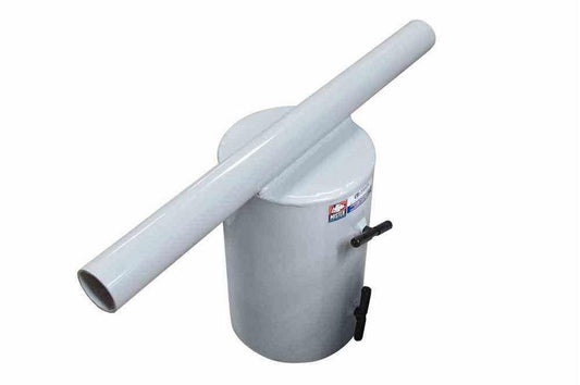 Powder Coated aluminu Bullhorn Mount for (2) Trunnion Mount LED Light Heads - 2 @ 180Ãƒâ€šÃ‚Â° - 7" Slip Fit