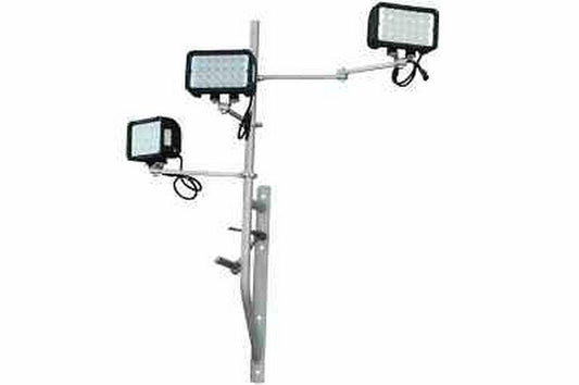 Bull Horn Wall Mount for Three LED Fixtures