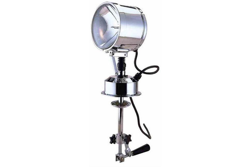 100 Watt Pilot House Control Search Light - 12V DC - Continuous Sweep - Manual Tilt/Rotation