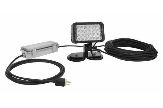 72W LED Blasting Light - Waterproof - Magnetic Mount - 4320 Lumens - High Voltage - 120-277V AC Stepped Down to 24 V DC