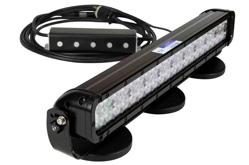 LED Blasting Light - 40, 3-Watt LEDs - 120VAC - IP68 Rated - Magnetic Mount