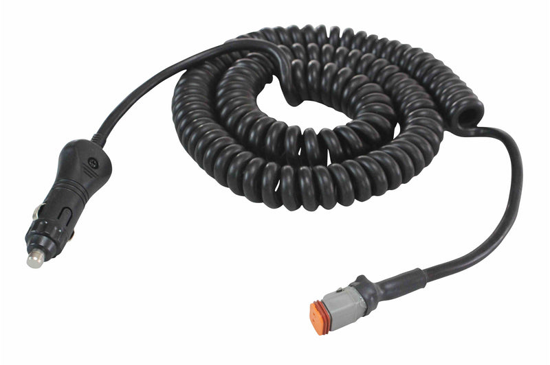 Larson 16 foot coil cord w/ cigarette plug adapter
